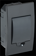IEK KREPTA 3 Корпус пластиковыйЩРВ-П-4 IP41 черный скрыт.монтаж MKP12-V-04-41-K02 IEK KREPTA 3 Корпус пластиковыйЩРВ-П-4 IP41 черный скрыт.монтаж MKP12-V-04-41-K02