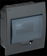 IEK KREPTA 3 Корпус пластиковый ЩРВ-П-8 IP41 черный скрыт.монтаж MKP12-V-08-41-K02 IEK KREPTA 3 Корпус пластиковый ЩРВ-П-8 IP41 черный скрыт.монтаж MKP12-V-08-41-K02