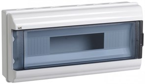 IEK KREPTA 5 Корпус пластиковый КМПн-18 IP55 белый откр.монтаж MKP72-N3-18-55 IEK KREPTA 5 Корпус пластиковый КМПн-18 IP55 белый откр.монтаж MKP72-N3-18-55