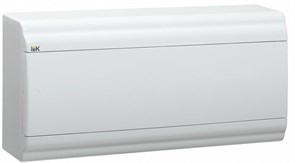 IEK PRIME Корпус пластиковый навесной ЩРН-П-18 белый/белая дверь IP41 MKP82-N-18-WD-41-10 IEK PRIME Корпус пластиковый навесной ЩРН-П-18 белый/белая дверь IP41 MKP82-N-18-WD-41-10
