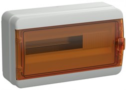 IEK TEKFOR Корпус пласт. КМПн-18 IP65 оранж. прозр. дверь TF5-KP72-N-18-65-K03-K09 IEK TEKFOR Корпус пласт. КМПн-18 IP65 оранж. прозр. дверь TF5-KP72-N-18-65-K03-K09