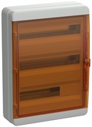 IEK TEKFOR Корпус пласт. КМПн-54 IP65 оранж. прозр. дверь TF5-KP72-N-54-65-K03-K09 IEK TEKFOR Корпус пласт. КМПн-54 IP65 оранж. прозр. дверь TF5-KP72-N-54-65-K03-K09