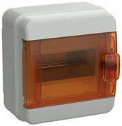 IEK TEKFOR Корпус пласт. КМПн-6 IP65 оранж. прозр. дверь TF5-KP72-N-06-65-K03-K09 IEK TEKFOR Корпус пласт. КМПн-6 IP65 оранж. прозр. дверь TF5-KP72-N-06-65-K03-K09