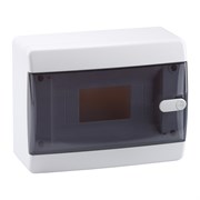 КЭАЗ Корпус пластиковый Навесной OptiBox P-CNK-1-08-IP41 Прозрачная черная дверь 145775 КЭАЗ Корпус пластиковый Навесной OptiBox P-CNK-1-08-IP41 Прозрачная черная дверь 145775