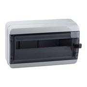 КЭАЗ Корпус пластиковый Навесной OptiBox P-BNK-3-18-IP65 Прозрачная черная дверь 117965 КЭАЗ Корпус пластиковый Навесной OptiBox P-BNK-3-18-IP65 Прозрачная черная дверь 117965