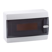 КЭАЗ Корпус пластиковый Навесной OptiBox P-CNK-1-12-IP41 Прозрачная черная дверь 145776 КЭАЗ Корпус пластиковый Навесной OptiBox P-CNK-1-12-IP41 Прозрачная черная дверь 145776