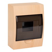 EKF PROxima Щит распределительный навесной ЩРН-П- 6 светлое дерево IP41 pb40-n-6-light EKF PROxima Щит распределительный навесной ЩРН-П- 6 светлое дерево IP41 pb40-n-6-light
