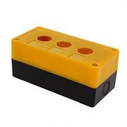 EKF PROxima Корпус КП103 пластиковый 3 кнопки желтый cpb-103-o EKF PROxima Корпус КП103 пластиковый 3 кнопки желтый cpb-103-o