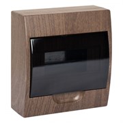 EKF PROxima Щит распределительный навесной ЩРН-П- 8 темное дерево IP41 pb40-n-8-dark EKF PROxima Щит распределительный навесной ЩРН-П- 8 темное дерево IP41 pb40-n-8-dark