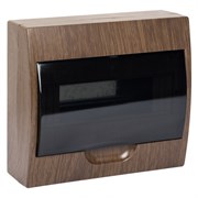 EKF PROxima Щит распределительный навесной ЩРН-П-10 темное дерево IP41 pb40-n-10-dark EKF PROxima Щит распределительный навесной ЩРН-П-10 темное дерево IP41 pb40-n-10-dark
