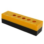 EKF PROxima Корпус КП105 пластиковый 5 кнопок желтый cpb-105-o EKF PROxima Корпус КП105 пластиковый 5 кнопок желтый cpb-105-o