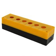 EKF PROxima Корпус КП106 пластиковый 6 кнопок желтый cpb-106-o EKF PROxima Корпус КП106 пластиковый 6 кнопок желтый cpb-106-o