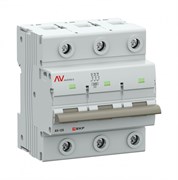 EKF Выключатель автоматический AV-125 3P 100A (D) 10kA AVERES mcb125-3-100D-av