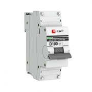 EKF PROxima ВА 47-100 Автоматический выключатель (D) 1P 100А 10kA mcb47100-1-100D-pro EKF PROxima ВА 47-100 Автоматический выключатель (D) 1P 100А 10kA mcb47100-1-100D-pro