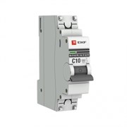 EKF PROxima Автоматический выключатель 1P 10А (C) 6кА ВА 47-63 DC mcb4763-DC-1-10C-pro EKF PROxima Автоматический выключатель 1P 10А (C) 6кА ВА 47-63 DC mcb4763-DC-1-10C-pro