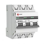 EKF PROxima ВА 47-63 Автоматический выключатель (D) 3P 31,5А 4,5kA mcb4763-3-31.5D-pro EKF PROxima ВА 47-63 Автоматический выключатель (D) 3P 31,5А 4,5kA mcb4763-3-31.5D-pro