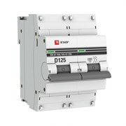 EKF PROxima ВА 47-100 Автоматический выключатель (D) 2P 125А 10kA mcb47100-2-125D-pro EKF PROxima ВА 47-100 Автоматический выключатель (D) 2P 125А 10kA mcb47100-2-125D-pro