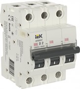 IEK ARMAT Автоматический выключатель M06N 3P D 2А AR-M06N-3-D002 IEK ARMAT Автоматический выключатель M06N 3P D 2А AR-M06N-3-D002