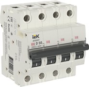 IEK ARMAT Автоматический выключатель M06N 4P D 50А AR-M06N-4-D050 IEK ARMAT Автоматический выключатель M06N 4P D 50А AR-M06N-4-D050