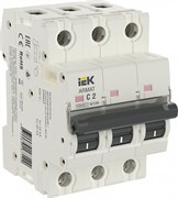 IEK ARMAT Автоматический выключатель M10N 3P C 2А AR-M10N-3-C002 IEK ARMAT Автоматический выключатель M10N 3P C 2А AR-M10N-3-C002