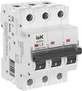 IEK ARMAT Автоматический выключатель M10N 3P L 6А AR-M10N-3-L006 IEK ARMAT Автоматический выключатель M10N 3P L 6А AR-M10N-3-L006
