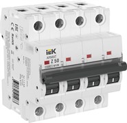 IEK ARMAT Автоматический выключатель M10N 4P Z 50А AR-M10N-4-Z050