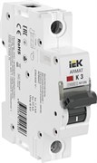 IEK ARMAT Автоматический выключатель M10N 1P K 3А AR-M10N-1-K003