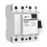 EKF Basic ВДT-40 УЗО 4P 25А/30мА (AC) электронное elcb-4-25-30e-sim EKF Basic ВДT-40 УЗО 4P 25А/30мА (AC) электронное elcb-4-25-30e-sim