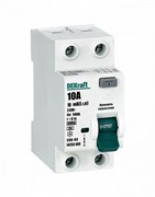 Dekraft ВДТ 2P 10А 10мА тип A 6кА УЗО-03 14255DEK Dekraft ВДТ 2P 10А 10мА тип A 6кА УЗО-03 14255DEK