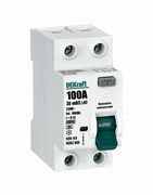 Dekraft ВДТ 2P 100A 30мА тип A 6кА УЗО-03 14267DEK Dekraft ВДТ 2P 100A 30мА тип A 6кА УЗО-03 14267DEK