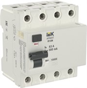 IEK ARMAT ВДТ R10N 4P 63А 300мА тип A AR-R10N-4-063A300 IEK ARMAT ВДТ R10N 4P 63А 300мА тип A AR-R10N-4-063A300