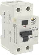 IEK ARMAT ВДТ R10N 2P 80А 100мА тип AC AR-R10N-2-080C100 IEK ARMAT ВДТ R10N 2P 80А 100мА тип AC AR-R10N-2-080C100