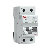 EKF Averes DVA-6 Диф. Автомат (B) 1P+N 6А/100мА тип А 6кА rcbo6-1pn-6B-100-a-av EKF Averes DVA-6 Диф. Автомат (B) 1P+N 6А/100мА тип А 6кА rcbo6-1pn-6B-100-a-av