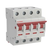 DKC YON max Выключатель нагрузки модульный MSD 4P 100A MSD-4P100 DKC YON max Выключатель нагрузки модульный MSD 4P 100A MSD-4P100