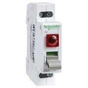 Schneider Electric Acti 9 iSW Выключатель нагрузки с индикатором 2P 20A красный A9S61220