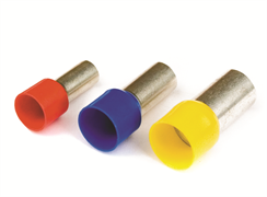 DKC Наконечник с изол. фланцем 10-12 красный (ОПТ) 2ART509