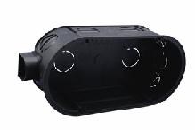 PE Коробка монтажная 2-ая для сплошных стен 140х63х43 с крепежом IP20 PE 000 023 PE Коробка монтажная 2-ая для сплошных стен 140х63х43 с крепежом IP20 PE 000 023