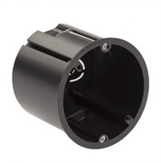 ЭРА Коробка установочная KUP-73-73-m-black для полых стен саморезы металлические лапки черная IP20 Б0052725