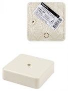 TDM Коробка распаячная КР 75х75х20 ОП, сл. кость, IP40, инд. штрихкод SQ1401-1803 TDM Коробка распаячная КР 75х75х20 ОП, сл. кость, IP40, инд. штрихкод SQ1401-1803