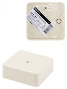 TDM Коробка распаячная КР 75х75х28 ОП, сл. кость, IP40, инд. штрихкод SQ1401-1805 TDM Коробка распаячная КР 75х75х28 ОП, сл. кость, IP40, инд. штрихкод SQ1401-1805