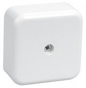 IEK Коробка распаячная КМ для о/п 50х50х20мм белая UKO10-050-050-020-K01-E