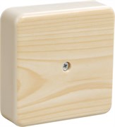 IEK Коробка распаячная КМ для о/п 104х104х44мм сосна UKO10-100-100-044-K34-E
