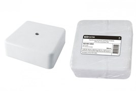 TDM Коробка распаячная КР 50х50х20 ОП белая, IP40, инд. штрихкод SQ1401-0901