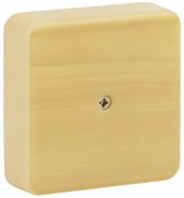 ЭРА BS-P-75-75-20 Коробка распаячная 75х75х20 (без клеммы) сосна IP40 Б0031179