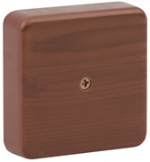 ЭРА BS-O-75-75-20 Коробка распаячная 75х75х20 (без клеммы) дуб IP40 Б0031180