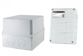 TDM Распаячная коробка ОП 240х195х165мм, крышка, IP44, кабельные ввода d28-3 шт., d37-2 шт., SQ1401-1273