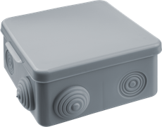 Navigator Коробка 93 248 NSS-DB-100-100-50-8-GR распаячная открытого монтажа 93248