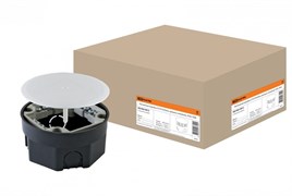 TDM Распаячная коробка СП D73х42мм, крышка, клеммник, IP20, SQ1402-0012