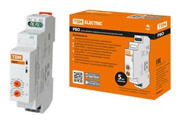 TDM Реле времени РВО5-ВЫКС-0,1с/10дн-8А-230В-DIN (зад.выкл.-упр.сигн., 0,1с-10дн, 230В AC) SQ1503-0031