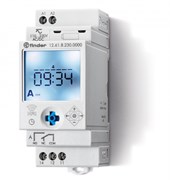 Finder Реле времени цифровое недельное; монтаж на рейку 35мм; 1СO 16A; питание 24B AC/DC; NFC; ширина 35мм; степень защиты IP20 126100240000